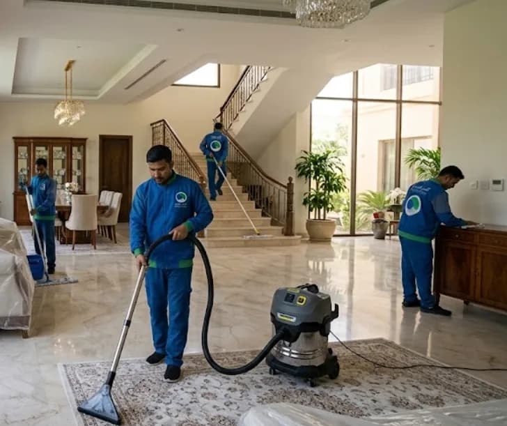 تنظيف فلة — كلين فورس لخدمات التنظيف في الرياض